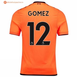 Maillot Liverpool Third Gomez 2017 2018 Pas Cher