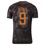 Maillot AS Roma Domicile Dzeko 2017 2018 Pas Cher