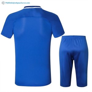 Entrainement Chelsea Conjunto Completo 2017 2018 Bleu Pas Cher