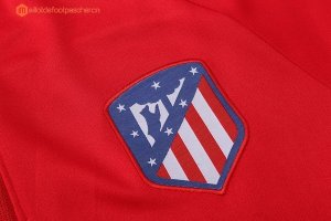 Survetement Atlético de Madrid 2017 2018 Rouge Pas Cher