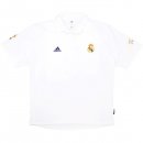 Maillot Real Madrid Domicile Retro 2001 2002 Blanc Pas Cher