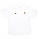 Maillot Real Madrid Domicile Retro 2001 2002 Blanc Pas Cher