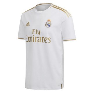 Thailande Maillot Real Madrid Domicile 2019 2020 Blanc Pas Cher