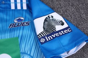 Maillot Rugby Blues Exterieur 2017 2018 Bleu Pas Cher