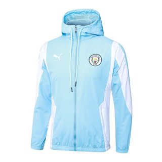 Rompevientos Manchester City 2024 2025 Bleu Rompevientos Manchester City 2024 2025 Bleu
