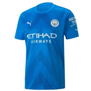 Thailande Maillot Manchester City Gardien 2022 2023 Bleu