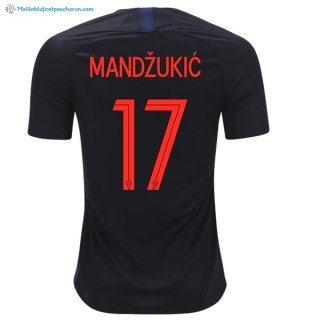 Maillot Croatie Exterieur Mandzukic 2018 Bleu Pas Cher Maillot Croatie Exterieur Mandzukic 2018 Bleu Pas Cher