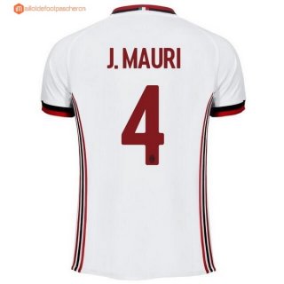 Maillot Milan Exterieur J.Mauri 2017 2018 Pas Cher