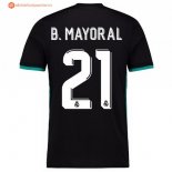 Maillot Real Madrid Exterieur B.Mayoral 2017 2018 Pas Cher