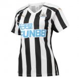 Maillot Newcastle United Domicile Femme 2018 2019 Blanc Noir Pas Cher