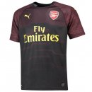 Maillot Arsenal Domicile Gardien 2018 2019 Noir Pas Cher