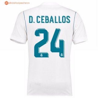 Maillot Real Madrid Domicile D.Ceballos 2017 2018 Pas Cher Maillot Real Madrid Domicile D.Ceballos 2017 2018 Pas Cher