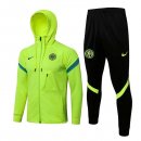 Sweat Shirt Capuche Inter Milan 2022 Vert