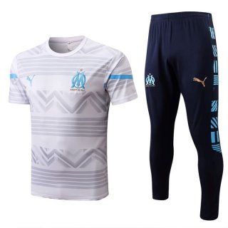 Maillot Marseille Ensemble Complet 2022 2023 Blanc Maillot Marseille Ensemble Complet 2022 2023 Blanc