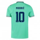 Maillot Real Madrid NO.10 Modric Third 2019 2020 Vert Pas Cher