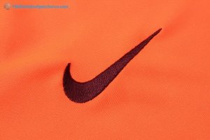 Maillot Entrainement Barcelona Ensemble Complet 2018 2019 Orange Pas Cher