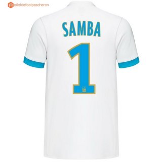 Maillot Marseille Domicile Samba 2017 2018 Pas Cher