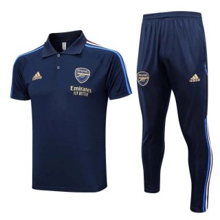 Polo Arsenal Ensemble Complet 2023 2024 Bleu