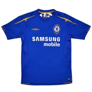 Maillot Chelsea Domicile Retro 2005 2006 Bleu Pas Cher Maillot Chelsea Domicile Retro 2005 2006 Bleu Pas Cher