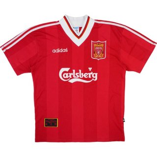 Thailande Maillot Liverpool Domicile Retro 1995 1996 Rouge Pas Cher Thailande Maillot Liverpool Domicile Retro 1995 1996 Rouge Pas Cher