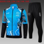 Enfant Survetement Naples 2025 2026 Bleu