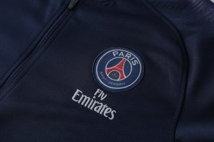 Survetement Enfant Paris Saint Germain 2018 2019 Bleu Marine Pas Cher