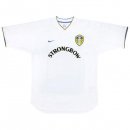 Thailande Maillot Leeds United Domicile Retro 2000 2002 Blanc Pas Cher