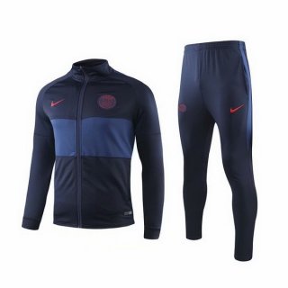 Survetement Paris Saint Germain 2019 2020 Bleu Pas Cher