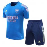 Entrainement Arsenal Ensemble Complet 2021 2022 Bleu Rose Pas Cher