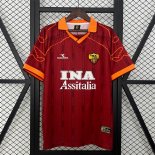 Thailande Maillot Roma Domicile Retro 1999-2000