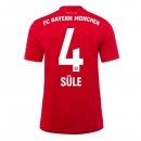 Maillot Bayern Munich NO.4 Sule Domicile 2019 2020 Rouge Pas Cher