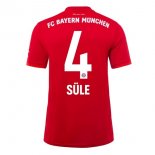 Maillot Bayern Munich NO.4 Sule Domicile 2019 2020 Rouge Pas Cher