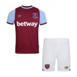 Maillot West Ham United Domicile Enfant 2020 2021 Rouge Pas Cher