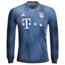 Maillot Bayern Munich Third ML 2018 2019 Gris Bleu Pas Cher