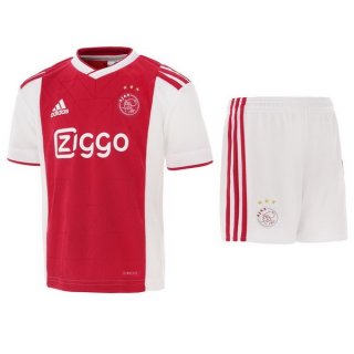 Maillot Ajax Domicile Enfant 2018 2019 Rouge Pas Cher