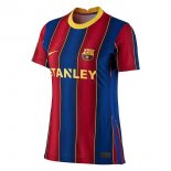 Maillot Barcelona Domicile Femme 2020 2021 Bleu Rouge Pas Cher