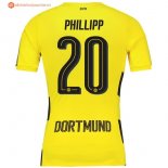 Maillot Borussia Dortmund Domicile Phillipp 2017 2018 Pas Cher