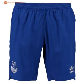 Domicile Everton Change Pantalon 2017 2018 Bleu Pas Cher