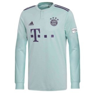 Maillot Bayern Munich Exterieur ML 2018 2019 Vert Pas Cher Maillot Bayern Munich Exterieur ML 2018 2019 Vert Pas Cher