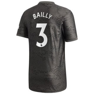 Maillot Manchester United NO.3 Bailly Exterieur 2020 2021 Noir Pas Cher Maillot Manchester United NO.3 Bailly Exterieur 2020 2021 Noir Pas Cher