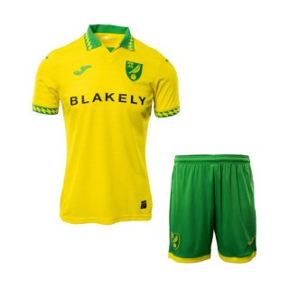 Maillot Norwich City Domicile Enfant 2025 2026 Maillot Norwich City Domicile Enfant 2025 2026