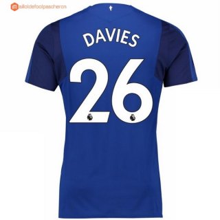Maillot Everton Domicile Davies 2017 2018 Pas Cher Maillot Everton Domicile Davies 2017 2018 Pas Cher