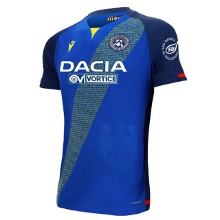 Thailande Maillot Udinese Exterieur 2020 2021 Bleu Pas Cher