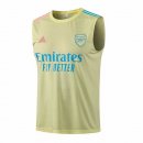 Thailande Maillot Arsenal Sans Manches 2021 2022 Jaune