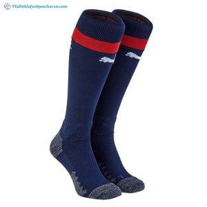 Chaussette Arsenal Exterieur 2018 2019 Bleu Marine Pas Cher