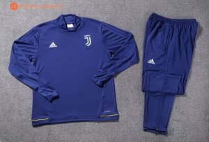 Survetement Juventus 2017 2018 Bleu Pas Cher