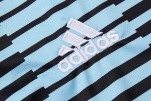 Maillot Entrainement Argentine Ensemble Complet 2018 Bleu Noir Pas Cher