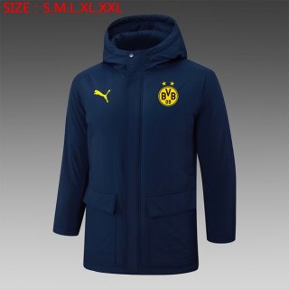 Doudoune Borussia Dortmund 2024 2025 Bleu Doudoune Borussia Dortmund 2024 2025 Bleu