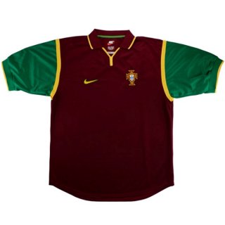 Maillot Portugal Domicile Retro 1999 Rouge Pas Cher Maillot Portugal Domicile Retro 1999 Rouge Pas Cher