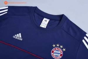 Survetement Bayern Munich 2017 2018 Bleu Pas Cher